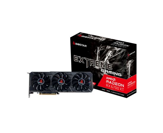 Видеокарта Biostar Radeon RX 6700 XT 12Gb OC (VA67S6TML9)