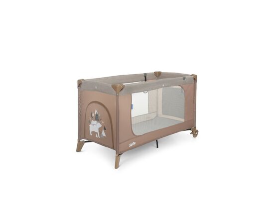 Дитячий манеж El Camino SAFE ME 1016 sand len (ME 1016 sand len)