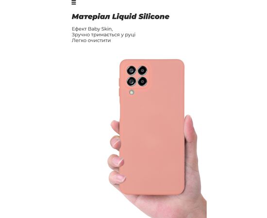 Чехол для моб. телефона Armorstandart ICON Case Samsung M53 (M536) Pink (ARM64585), изображение 5 Чехол для моб. телефона Armorstandart ICON Case Samsung M53 (M536) Pink (ARM64585), изображение 5
