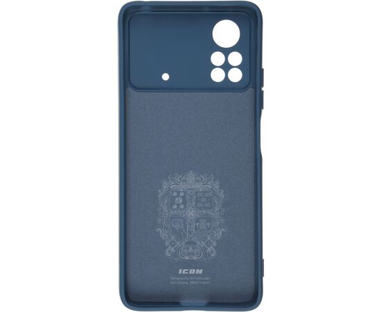 Чехол для моб. телефона Armorstandart ICON Case Xiaomi Poco X4 Pro 5G Blue (ARM61584), изображение 2 Чехол для моб. телефона Armorstandart ICON Case Xiaomi Poco X4 Pro 5G Blue (ARM61584), изображение 2