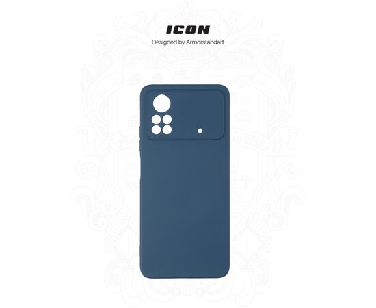 Чехол для моб. телефона Armorstandart ICON Case Xiaomi Poco X4 Pro 5G Blue (ARM61584), изображение 3 Чехол для моб. телефона Armorstandart ICON Case Xiaomi Poco X4 Pro 5G Blue (ARM61584), изображение 3