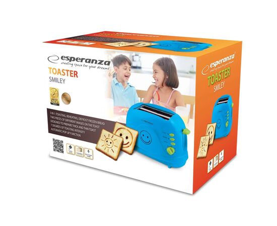 Тостер Esperanza EKT003B, изображение 3 Тостер Esperanza EKT003B, изображение 3