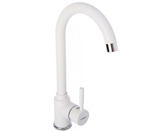 Смеситель Interline Tango white, изображение 2 Смеситель Interline Tango white, изображение 2