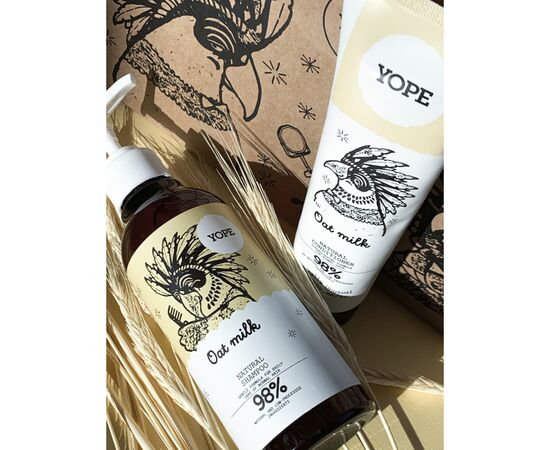 Шампунь Yope Oat Milk 300 мл (5900168900417), зображення 6 Шампунь Yope Oat Milk 300 мл (5900168900417), зображення 6