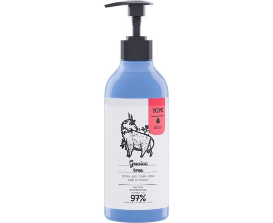 Гель для душу Yope Guaiac Tree, Myrrh and Tonka Bean 400 мл (5903760202040)