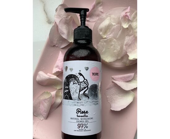 Гель для душа Yope Rose and Boswellia 400 мл (5900168908277), изображение 4 Гель для душа Yope Rose and Boswellia 400 мл (5900168908277), изображение 4