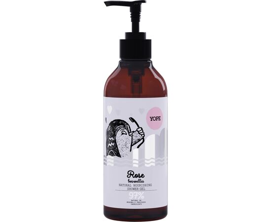 Гель для душа Yope Rose and Boswellia 400 мл (5900168908277)