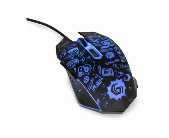 Мышка Gembird MUS-6B-GRAFIX-01 USB Black (MUS-6B-GRAFIX-01), изображение 5 Мышка Gembird MUS-6B-GRAFIX-01 USB Black (MUS-6B-GRAFIX-01), изображение 5