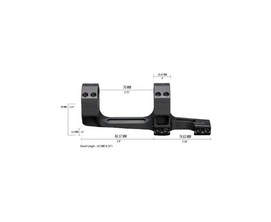 Крепление для прицела Vortex Precision Extended Cantilever D-30мм Extra Hight Picatinny (CM-530-20), изображение 3 Крепление для прицела Vortex Precision Extended Cantilever D-30мм Extra Hight Picatinny (CM-530-20), изображение 3