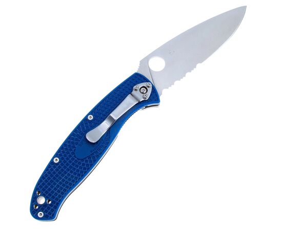 Нож Spyderco Resilience FRN S35VN полусеррейтор (C142PSBL), изображение 2 Нож Spyderco Resilience FRN S35VN полусеррейтор (C142PSBL), изображение 2