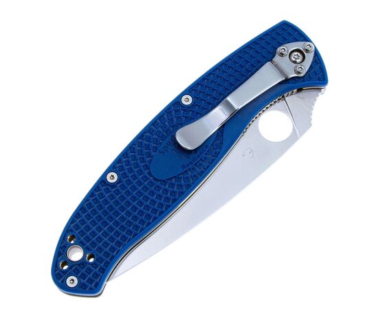 Нож Spyderco Resilience FRN S35VN полусеррейтор (C142PSBL), изображение 4 Нож Spyderco Resilience FRN S35VN полусеррейтор (C142PSBL), изображение 4