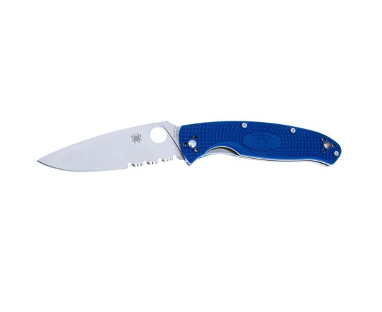 Нож Spyderco Resilience FRN S35VN полусеррейтор (C142PSBL)