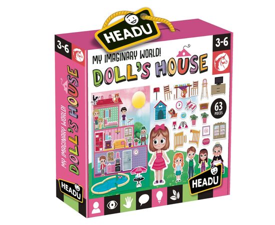 Розвиваюча іграшка Headu Ляльковий будиночок - збудуй свій світ (MU24841), зображення 2 Розвиваюча іграшка Headu Ляльковий будиночок - збудуй свій світ (MU24841), зображення 2