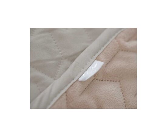 Покрывало Руно двухстороннее VeLour Миндальное 220х240 см (330.55_Almond), изображение 6 Покрывало Руно двухстороннее VeLour Миндальное 220х240 см (330.55_Almond), изображение 6
