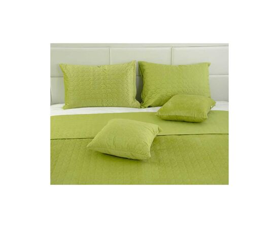 Покрывало Руно двухстороннее VeLour Зеленое 150х220 см (360.55_Green banana), изображение 5 Покрывало Руно двухстороннее VeLour Зеленое 150х220 см (360.55_Green banana), изображение 5