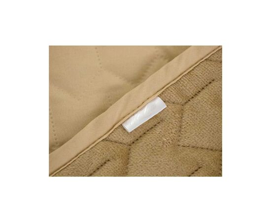 Покрывало Руно двухстороннее VeLour Бежевое 220х240 см (330.55_Beige), изображение 6 Покрывало Руно двухстороннее VeLour Бежевое 220х240 см (330.55_Beige), изображение 6