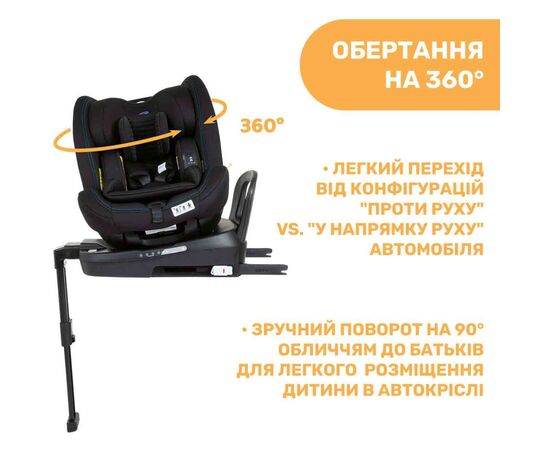 Автокресло Chicco Seat3Fit i-Size Air Чорное (79879.72), изображение 4 Автокресло Chicco Seat3Fit i-Size Air Чорное (79879.72), изображение 4