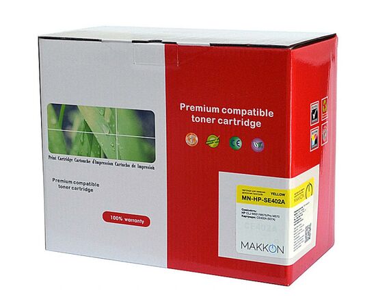 Картридж Makkon HP CLJ CE402A (507A) (SE402A) 6k yellow (MN-HP-SE402A)