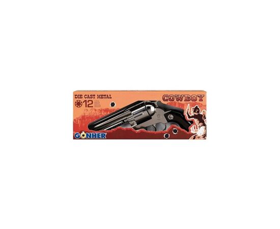 Игрушечное оружие Gonher Cowboy 12-зарядный (121/0), изображение 2 Игрушечное оружие Gonher Cowboy 12-зарядный (121/0), изображение 2