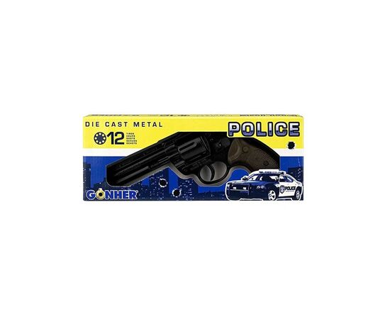 Игрушечное оружие Gonher Police 12-зарядный (123/6), изображение 2 Игрушечное оружие Gonher Police 12-зарядный (123/6), изображение 2