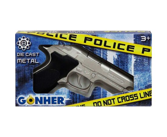 Игрушечное оружие Gonher Пистолет 8-зарядный (45/0), изображение 5 Игрушечное оружие Gonher Пистолет 8-зарядный (45/0), изображение 5