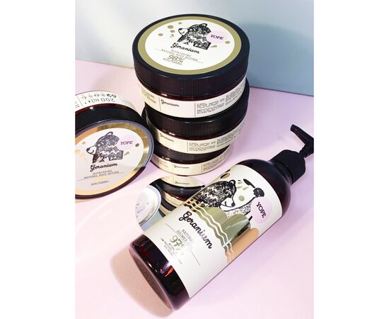 Гель для душу Yope Geranium 400 мл (5900168908215), зображення 2 Гель для душу Yope Geranium 400 мл (5900168908215), зображення 2