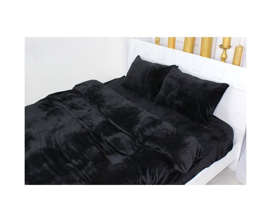Постільна білизна MirSon Велюр Winter Frost 28-0007 Black Velvet Односпальний (2200004000305), зображення 2 Постільна білизна MirSon Велюр Winter Frost 28-0007 Black Velvet Односпальний (2200004000305), зображення 2