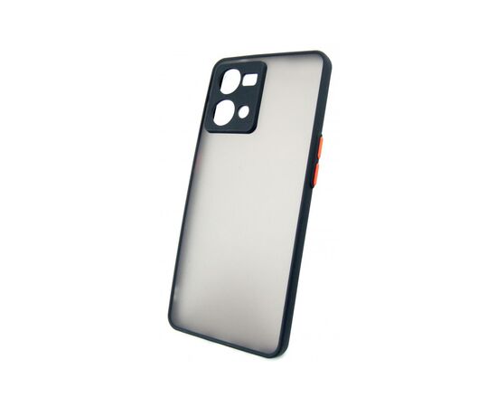 Чехол для моб. телефона Dengos Matte OPPO Reno 7 (black) (DG-TPU-MATT-111), изображение 3 Чехол для моб. телефона Dengos Matte OPPO Reno 7 (black) (DG-TPU-MATT-111), изображение 3