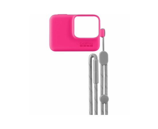 Аксессуар к экшн-камерам GoPro SleeveLanyard (Electric Pink) (ACSST-011), изображение 2 Аксессуар к экшн-камерам GoPro SleeveLanyard (Electric Pink) (ACSST-011), изображение 2