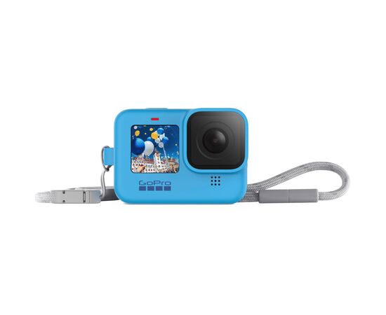 Аксессуар к экшн-камерам GoPro SleeveLanyard Blue for HERO9 Black (ADSST-003), изображение 4 Аксессуар к экшн-камерам GoPro SleeveLanyard Blue for HERO9 Black (ADSST-003), изображение 4