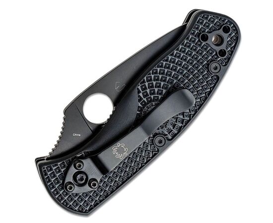Нож Spyderco Persistence FRN Black Blade (C136PBBK), изображение 4 Нож Spyderco Persistence FRN Black Blade (C136PBBK), изображение 4