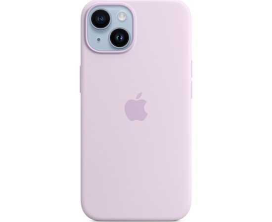 Чехол для моб. телефона Apple iPhone 14 Plus Silicone Case with MagSafe - Lilac,Model A2911 (MPT83ZE/A), изображение 3 Чехол для моб. телефона Apple iPhone 14 Plus Silicone Case with MagSafe - Lilac,Model A2911 (MPT83ZE/A), изображение 3