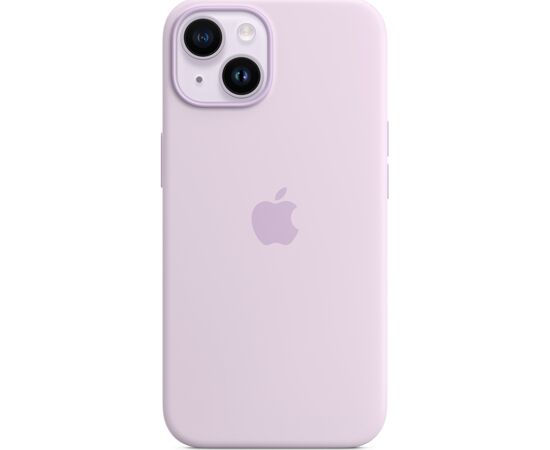 Чехол для моб. телефона Apple iPhone 14 Plus Silicone Case with MagSafe - Lilac,Model A2911 (MPT83ZE/A), изображение 4 Чехол для моб. телефона Apple iPhone 14 Plus Silicone Case with MagSafe - Lilac,Model A2911 (MPT83ZE/A), изображение 4