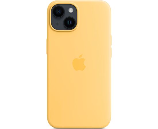 Чехол для моб. телефона Apple iPhone 14 Plus Silicone Case with MagSafe - Sunglow,Model A2911 (MPTD3ZE/A), изображение 2 Чехол для моб. телефона Apple iPhone 14 Plus Silicone Case with MagSafe - Sunglow,Model A2911 (MPTD3ZE/A), изображение 2