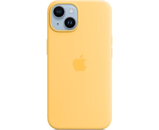 Чехол для моб. телефона Apple iPhone 14 Plus Silicone Case with MagSafe - Sunglow,Model A2911 (MPTD3ZE/A), изображение 4 Чехол для моб. телефона Apple iPhone 14 Plus Silicone Case with MagSafe - Sunglow,Model A2911 (MPTD3ZE/A), изображение 4