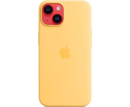Чехол для моб. телефона Apple iPhone 14 Plus Silicone Case with MagSafe - Sunglow,Model A2911 (MPTD3ZE/A), изображение 5 Чехол для моб. телефона Apple iPhone 14 Plus Silicone Case with MagSafe - Sunglow,Model A2911 (MPTD3ZE/A), изображение 5