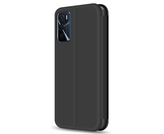 Чехол для моб. телефона MakeFuture Oppo A16/A16s Flip (Soft-Touch PU) Black (MCP-OPA16/16SBK), изображение 2