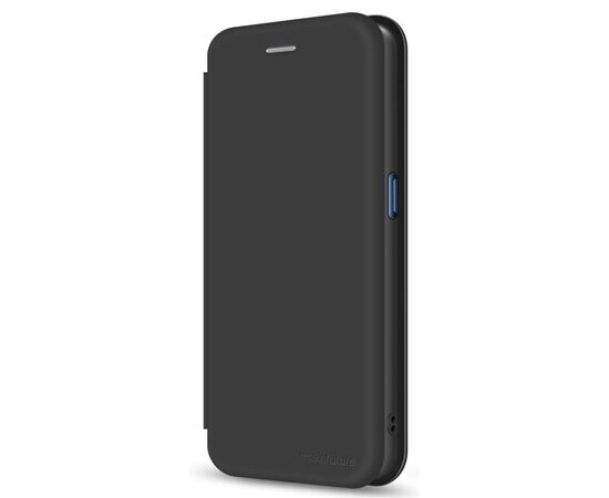 Чехол для моб. телефона MakeFuture Oppo A16/A16s Flip (Soft-Touch PU) Black (MCP-OPA16/16SBK)