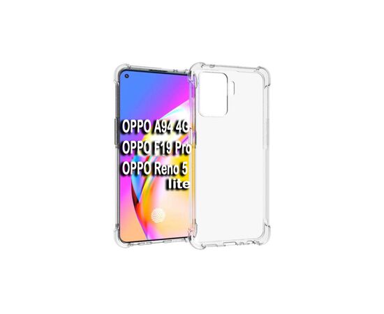 Чохол до моб. телефона BeCover Anti-Shock OPPO A94 4G/ F19 Pro/ Reno 5 lite Clear (708014)