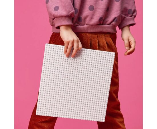 Конструктор LEGO Classic Базовая пластина белого цвета (11026), изображение 3 Конструктор LEGO Classic Базовая пластина белого цвета (11026), изображение 3