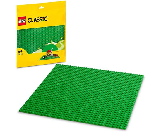 Конструктор LEGO Classic Базовая пластина зеленого цвета (11023), изображение 2 Конструктор LEGO Classic Базовая пластина зеленого цвета (11023), изображение 2