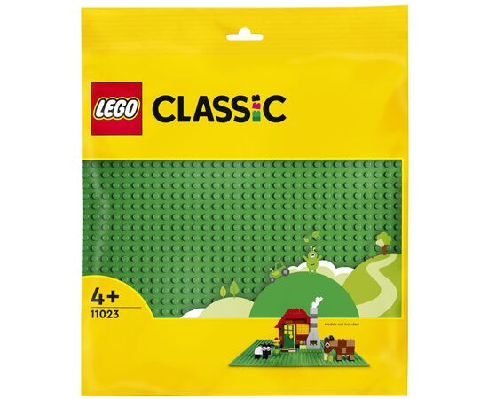 Конструктор LEGO Classic Базовая пластина зеленого цвета (11023), изображение 5 Конструктор LEGO Classic Базовая пластина зеленого цвета (11023), изображение 5