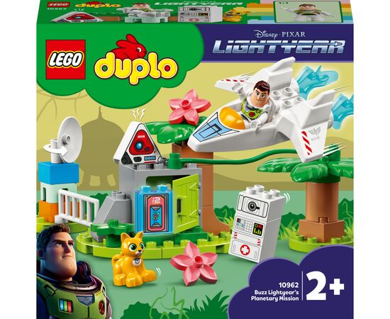 Конструктор LEGO DUPLO Disney Базз Спаситель и космическая миссия (10962)
