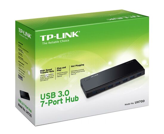 Концентратор TP-Link UH700, изображение 3 Концентратор TP-Link UH700, изображение 3