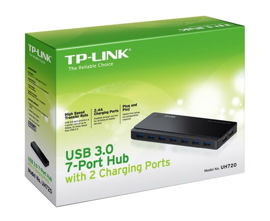Концентратор TP-Link UH720, изображение 3 Концентратор TP-Link UH720, изображение 3