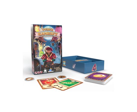 Настольная игра Feelindigo Рынок Камелут (FI22040), изображение 2 Настольная игра Feelindigo Рынок Камелут (FI22040), изображение 2