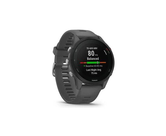Смарт-часы Garmin Forerunner 255 Basic, Slate Grey, GPS (010-02641-10), изображение 3 Смарт-часы Garmin Forerunner 255 Basic, Slate Grey, GPS (010-02641-10), изображение 3