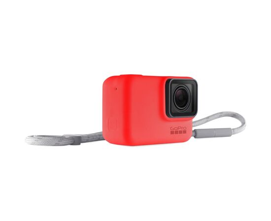 Аксессуар к экшн-камерам GoPro SleeveLanyard (Firecracker Red) (ACSST-012), изображение 4 Аксессуар к экшн-камерам GoPro SleeveLanyard (Firecracker Red) (ACSST-012), изображение 4