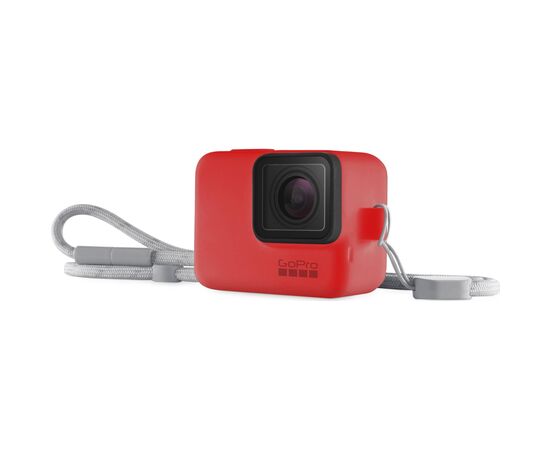 Аксессуар к экшн-камерам GoPro SleeveLanyard (Firecracker Red) (ACSST-012), изображение 5 Аксессуар к экшн-камерам GoPro SleeveLanyard (Firecracker Red) (ACSST-012), изображение 5