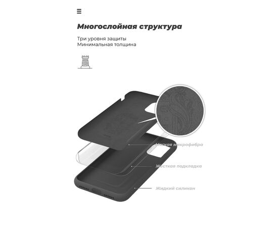 Чехол для моб. телефона Armorstandart ICON Case Samsung A51 (A515) Black + Органайзер cactus (ARM58794), изображение 7